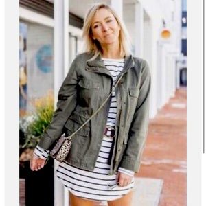 Madewell Jacket | Desert Olive Green Utility Coat